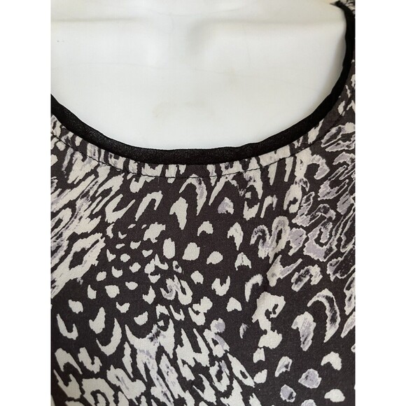 Silence & Noise Witchy Dress Raw Edge Gray & Black Swing Urban Outfitters  Small - Picture 4 of 7